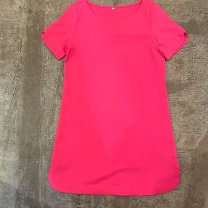 Pink shirt dress. Worn once.